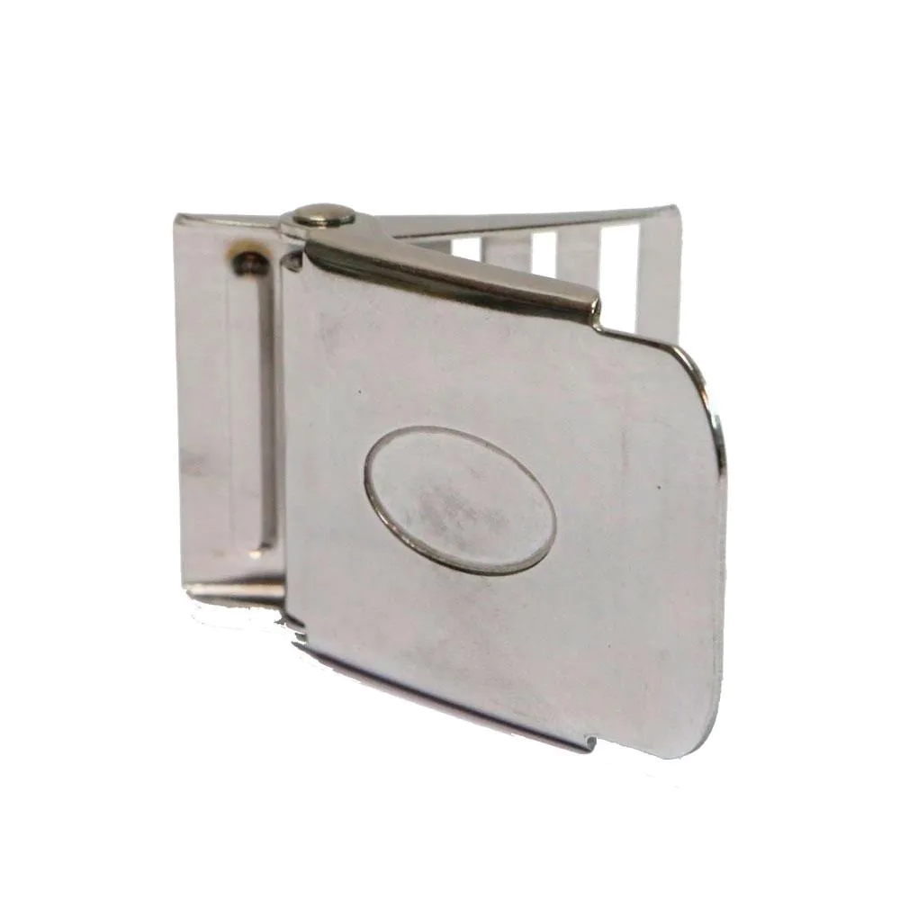 Hebilla Inox para cinturón con 3 slots Tecnomar