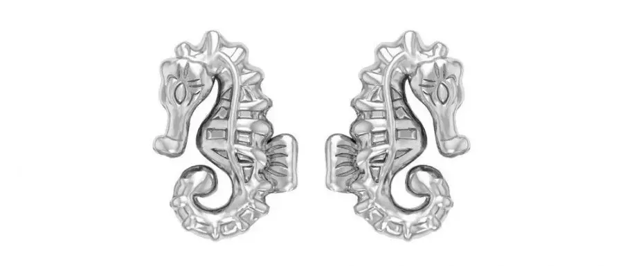 Pendientes pequeños Caballito de Mar Scuba Gifts
