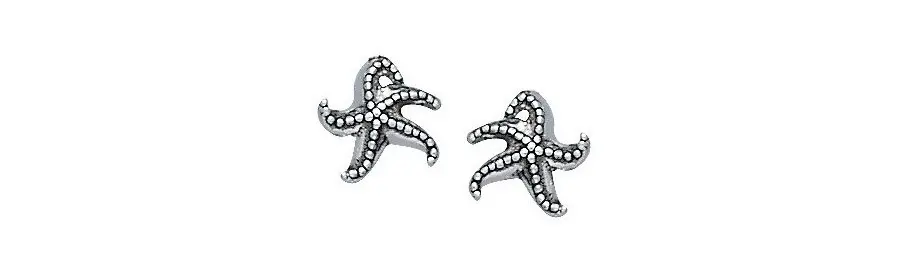 Pendientes pequeños Estrella de Mar Scuba Gifts