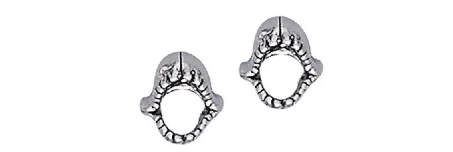 Pendientes pequeños Mandíbula Tiburón Scuba Gifts