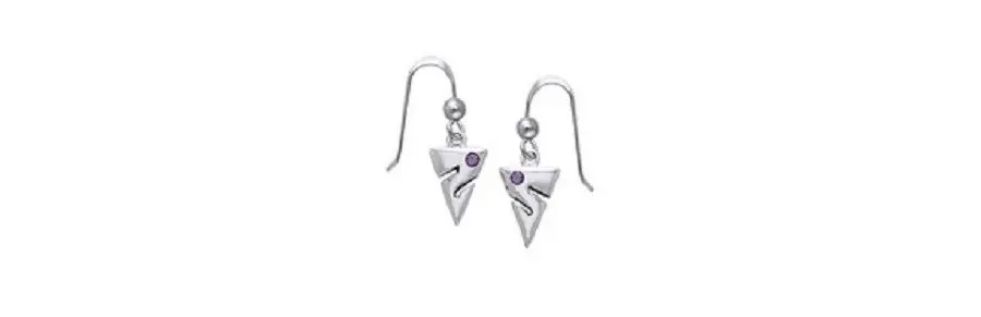 Pendientes Largos Flecha Tek Scuba Gifts