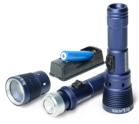 Linterna BestDivers Bellatrix UP 1300L