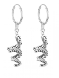 Pendientes Aro Tentáculos de Pulpo Scuba Gifts