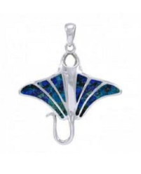 Colgante Raya Esmalte Azurize Scuba Gifts