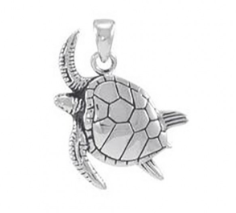 Colgante Tortuga Marina Nadando Scuba Gifts