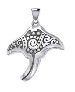 Colgante Manta Raya Aborigen Scuba Gifts