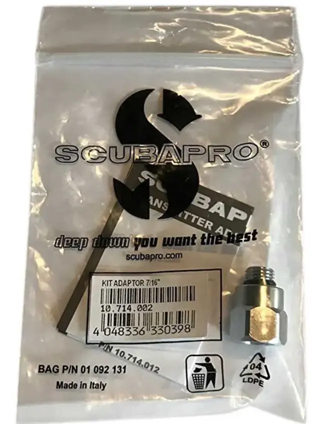 Kit Adaptador 7/16" Scubapro