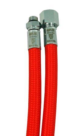 [MF60178] Latiguillo Miflex para regulador 55cm (Rojo)