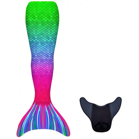 Conjunto Kuaki Sirena CAPRI 2PCS (Cola de sirena + Monoaleta)