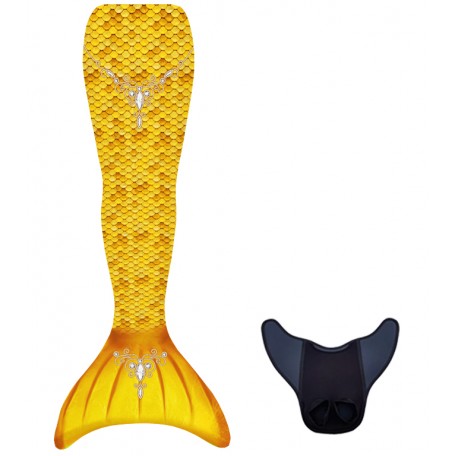 Conjunto Kuaki Sirena GOLD 2PCS (Cola de sirena + Monoaleta)