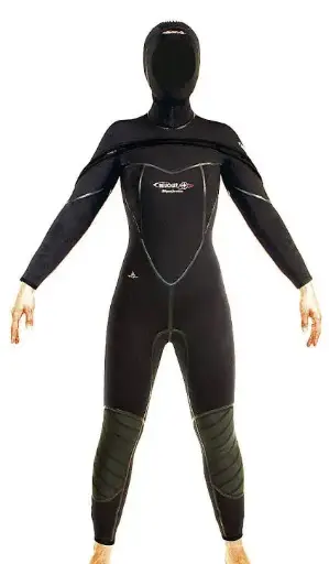 Traje Beuchat MED C-Zip Hombre (8mm)