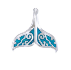 [TPD4902] Colgante Cola de Ballena Filigrana Scuba Gifts