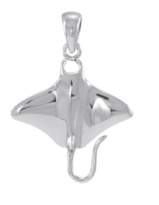 [TP1008] Colgante Manta Raya Pequeño Scuba Gifts